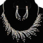 Rhinestone Necklace Set