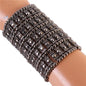 Crystal Metal Stretch Bracelet