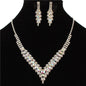 Rhinestone Necklace Set