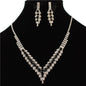 Rhinestone Necklace Set