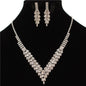 Rhinestone Necklace Set