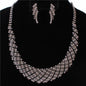 Rhinestone Necklace Set