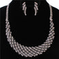 Rhinestone Necklace Set