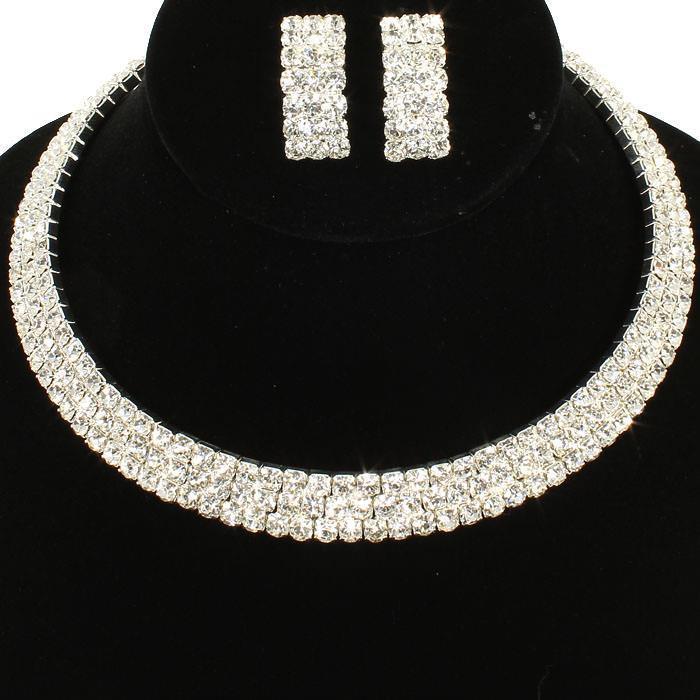 Choker Necklace Set