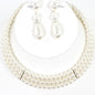 Fashion Pearl Choker Set