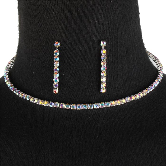 Choker Necklace Set