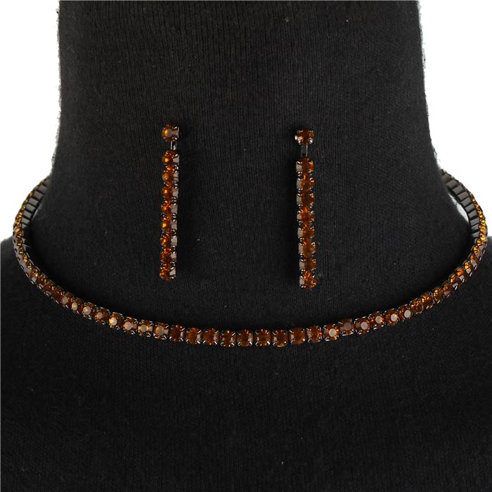 Choker Necklace Set