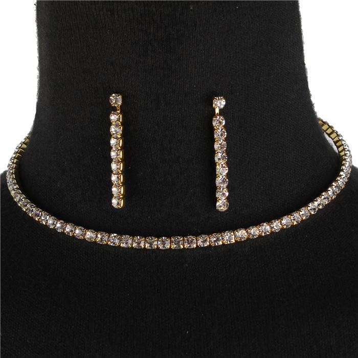 Choker Necklace Set