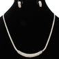 Rhinestone Metal  Necklace Set