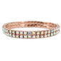 Rhinestone 2 Line Stretch Bracelet