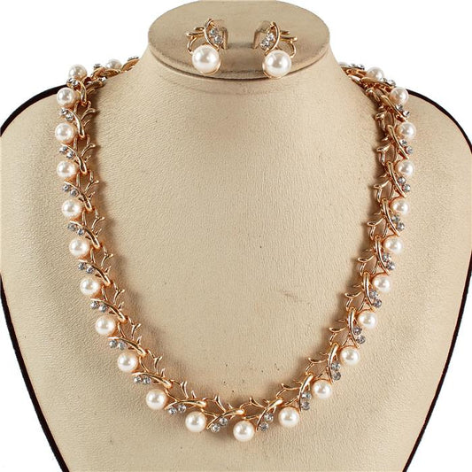 Pearl Necklace Set