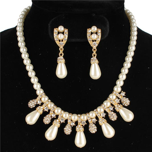 Pearl Necklace Set