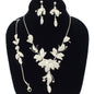 3Pc Rhinestone Necklace Set