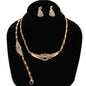 Metal 3Pcs Necklace Set