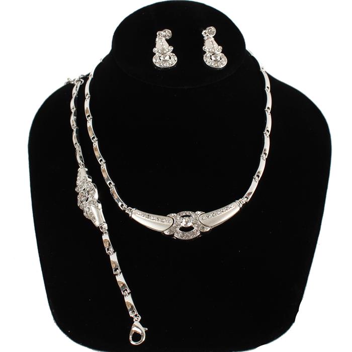 Metal 3Pcs Necklace Set