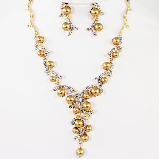 Pearl Necklace Set