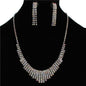 Rhinestone Necklace Set