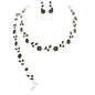 Rhinestone Necklace Set