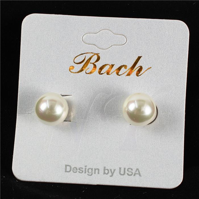 Pearl 10 MM Stud Earring