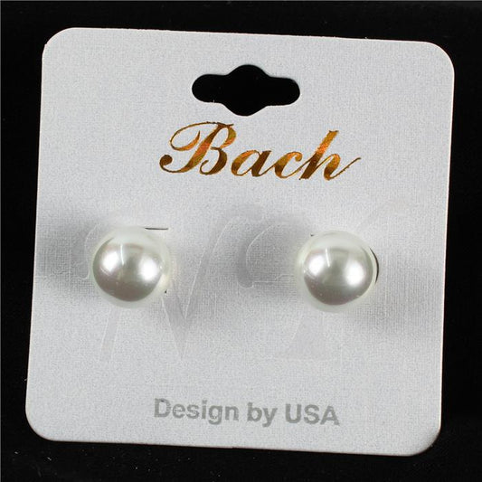 Pearl 10 MM Stud Earring