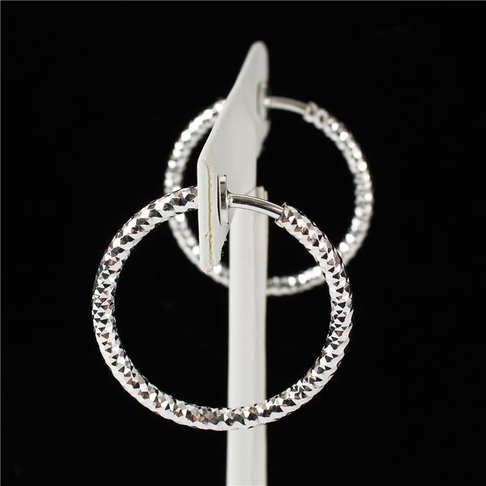 30 MM Clip On Hoop Earring