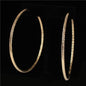 80 MM Clip On Hoop Earring