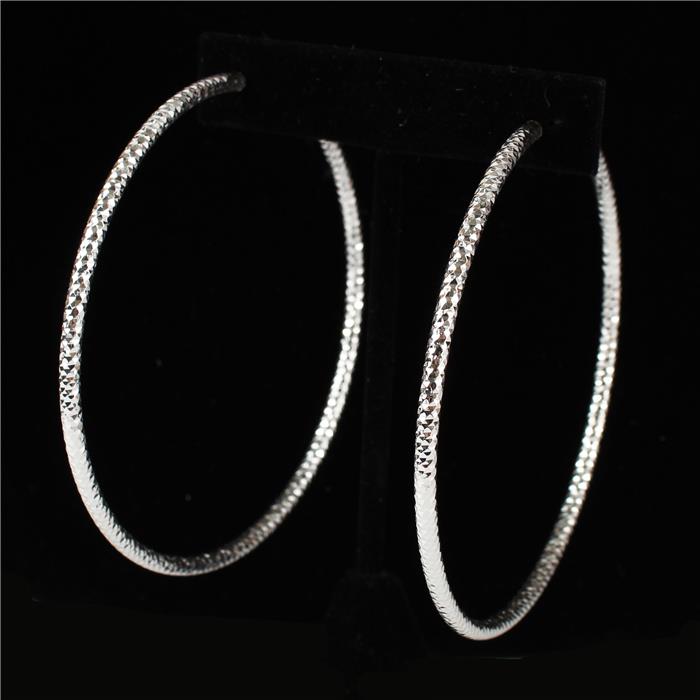 80 MM Clip On Hoop Earring