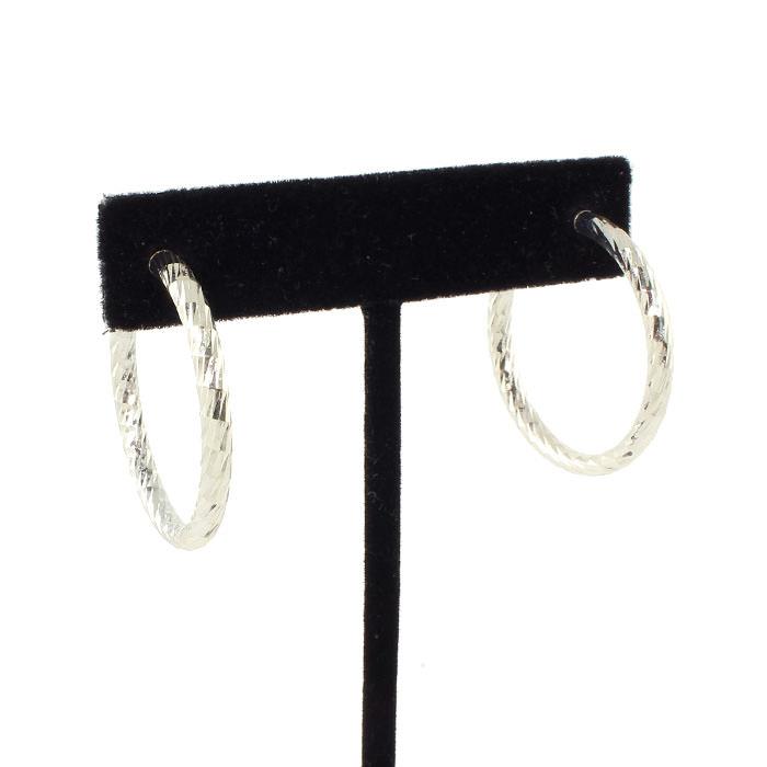 Metal Hoop Earring