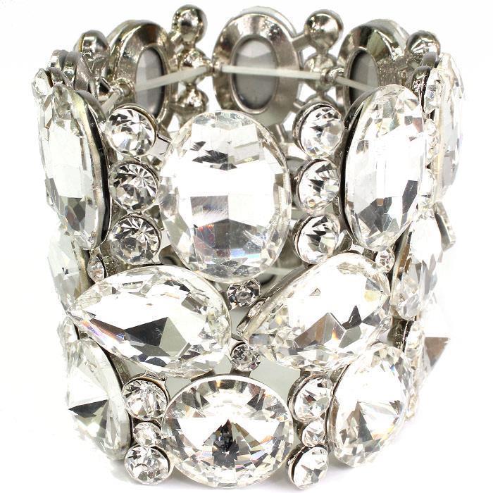 Crystal Oval Bracelet