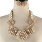 Pearl Round Necklace Set