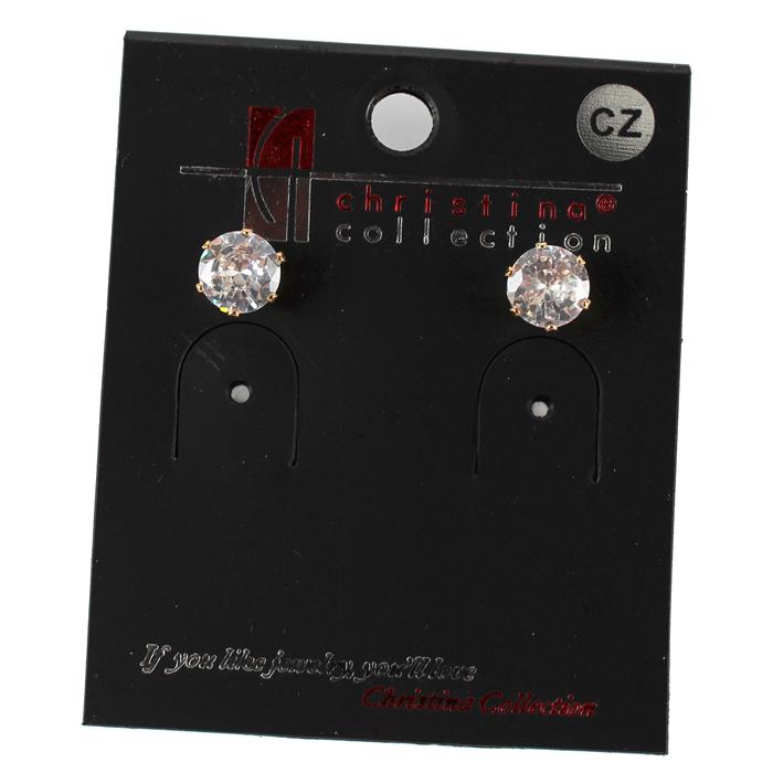 7MM Cubic Zirconia Earring