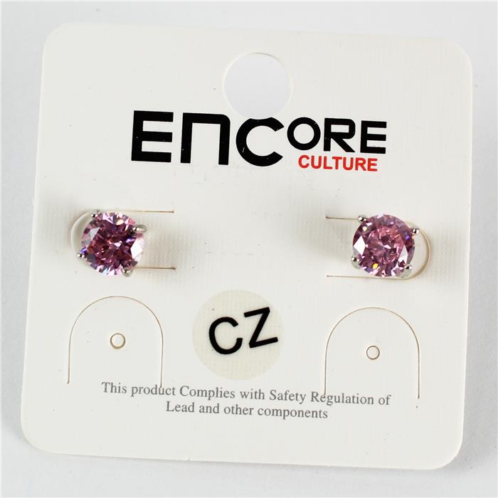 7MM Cubic Zirconia Earring