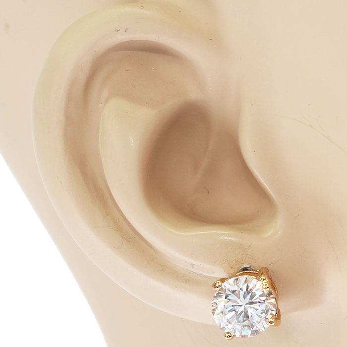 8MM Cubic Zirconia Earring