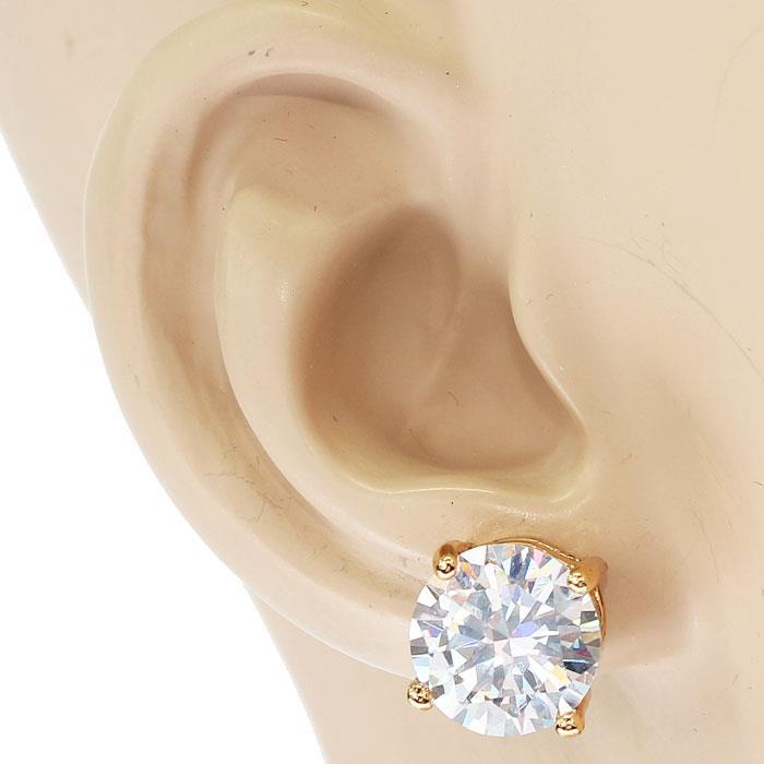 11MM Cubic Zirconia Earring