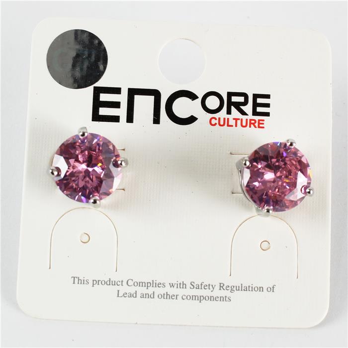 11MM Cubic Zirconia Earring