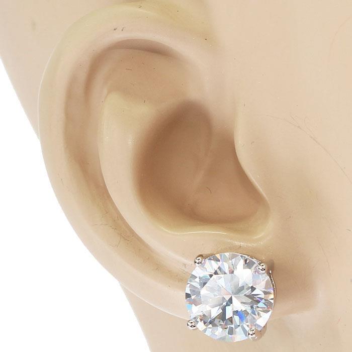 11MM Cubic Zirconia Earring