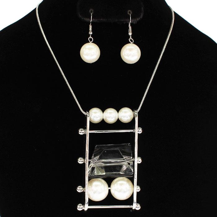 Chunky Drop Necklace Set