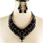 Crystal Evening Necklace Set