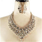 Crystal Evening Necklace Set