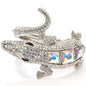 Crystal Alligator Bangle