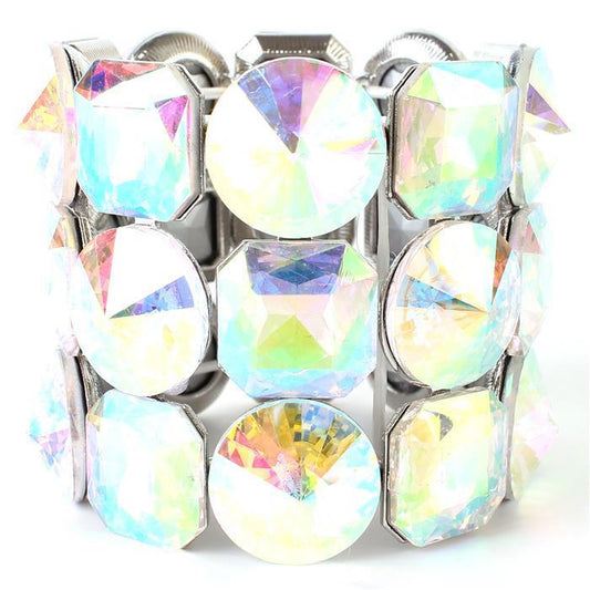 Crystal Chunky Stretch Bracelet