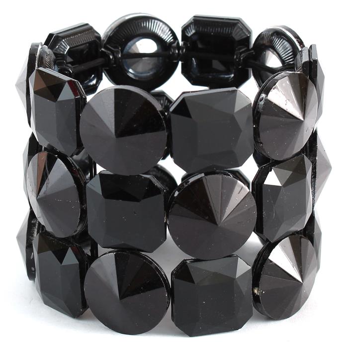 Crystal Chunky Stretch Bracelet