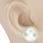 Pearl 16 MM Ball Stud Earring