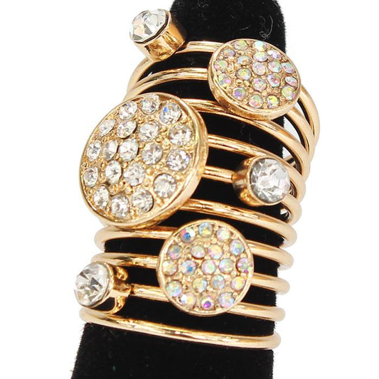 Spring Rhinestone Ring