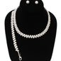 Pearl Double Layered 3 Pcs Necklace Set