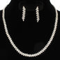 Rhinestones Necklace Set