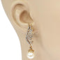 Pearl Wings Earring