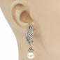 Pearl Wings Earring