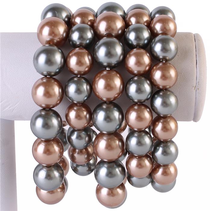 Mutilayered Pearl Bracelet