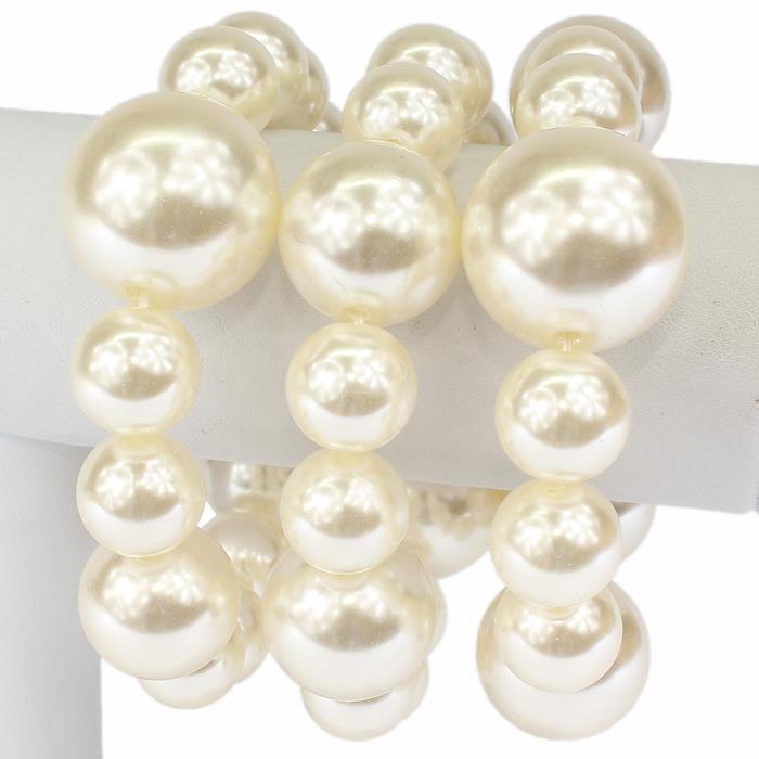 Mutilayered Pearl Bracelet